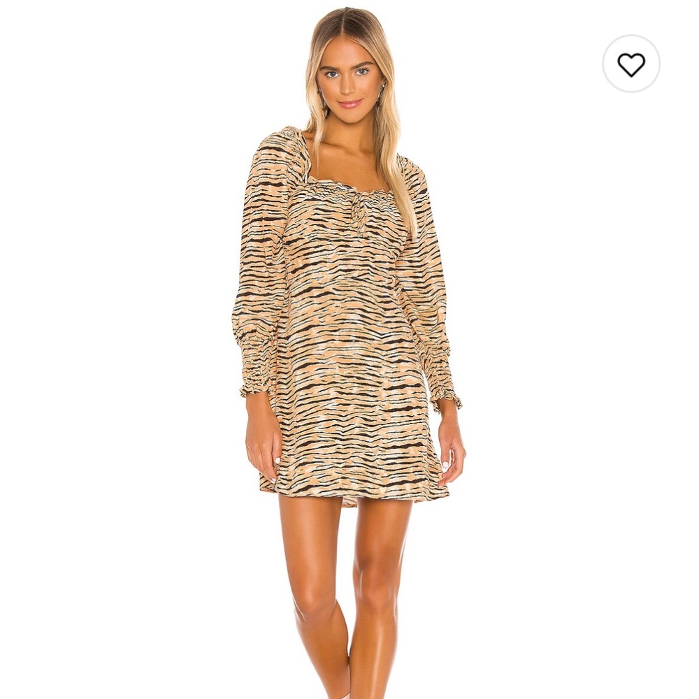 Faithfull the brand Ira mini dress size small